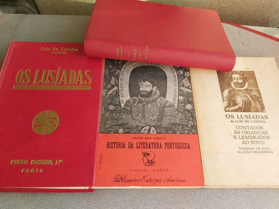 Literatura Portuguesa e Livros Escolares c/ 80 anos (Antiguidades)