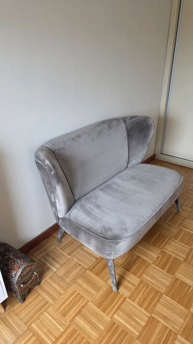 Sofá dois lugares estilo vintage