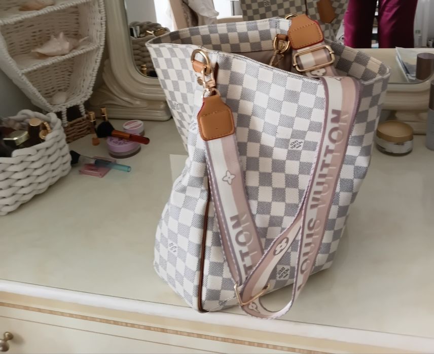 Тоут шопер louis vuitton damier azur