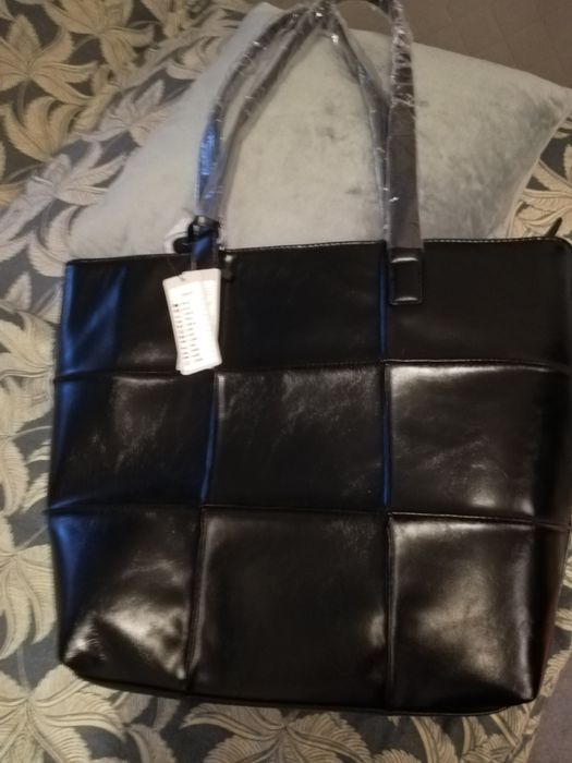 Czarna, nowa, duża torba