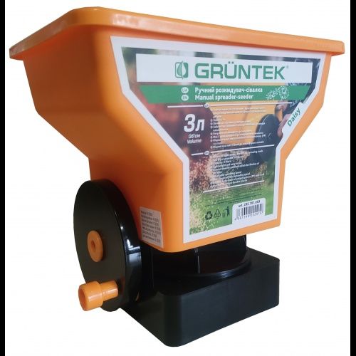 Ручний розкидач-сівалка GRUNTEK Daisy 3 л (295701003)