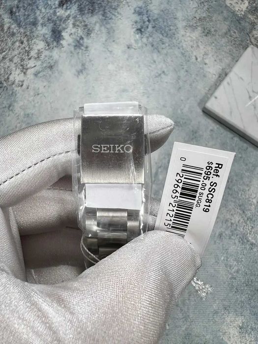 НОВИЙ ОРИГІНАЛЬНИЙ Seiko Prospex Speedtimer 1969 Re-Creation SSC819P11