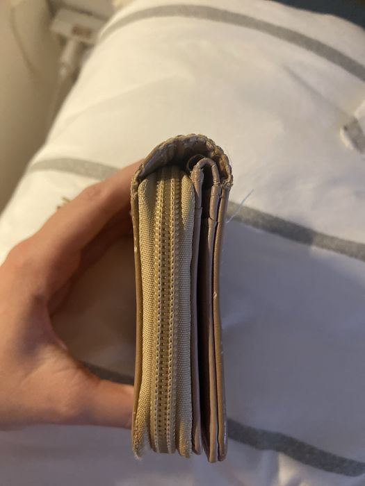 Carteira de senhora bege