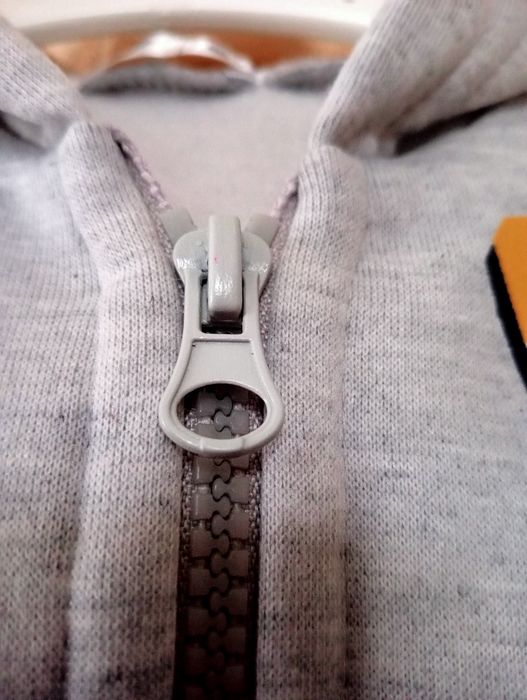 Bluza, bluzka chłopięca, szara, granatowa, na zamek, Pepco, r. 86