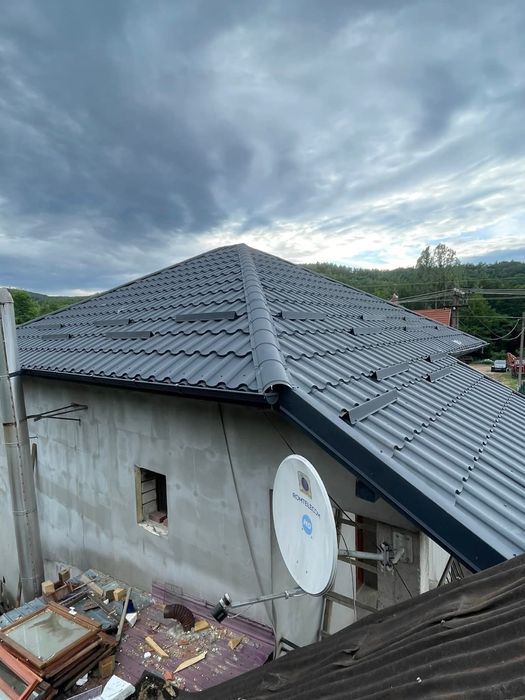 Wykonujemy prace budowlane w zakresie budowy nowych dachów z blachodac