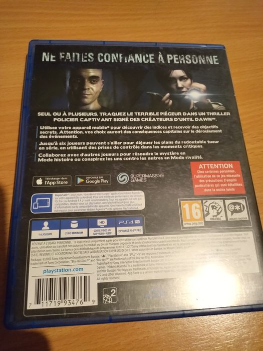 Jogo Hidden Agenda - PS4