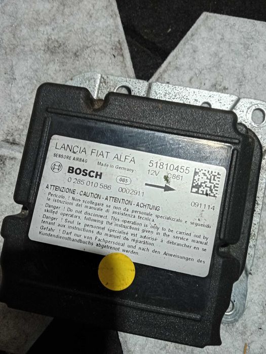 Fiat Doblo II 1.6 mjet moduł sensor poduszek AIRBAG