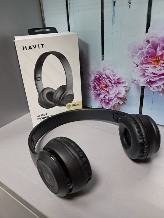 Навушники накладні бездротові HAVIT HV-H632BT Black