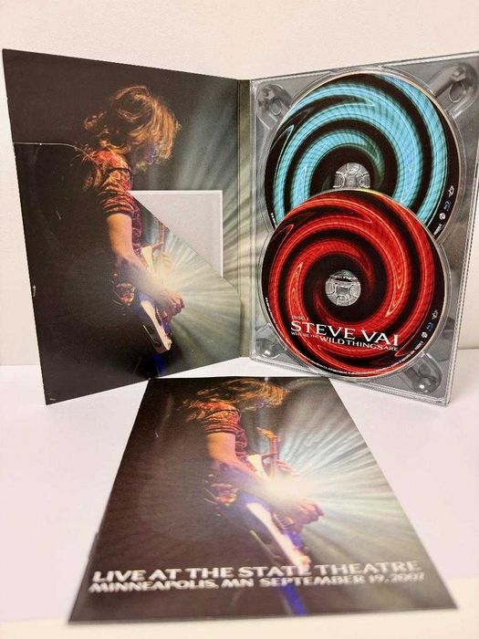 Steve Vai - Where The Wild Things Are Live Koncert na 2x Blu-ray