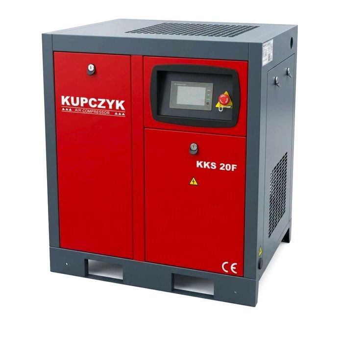 Kompresor śrubowy 15 kw KKS 20 F 720-2200 l/min Kupczyk