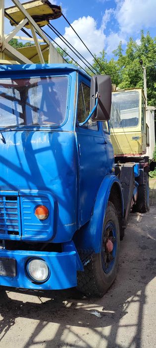 Генератор + Автокран СМК-101 на базе МАЗ 5334 с генератором 37,5 кВт