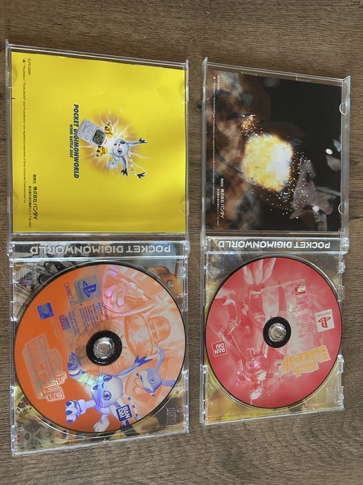 2 gry digimon pocket digimonworld psx