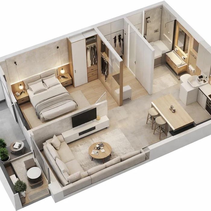 Продаж 1 кімн квартири ЖК бізнес класу Avalon Yard Ближній Центр