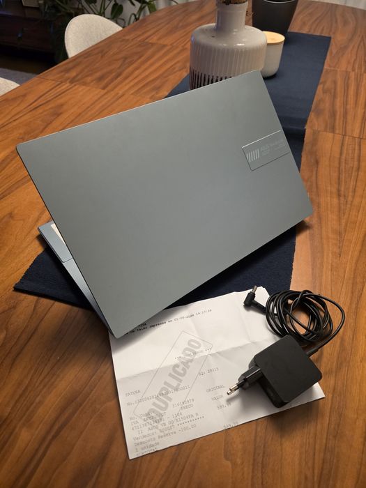 Asus VivoBook Ryzen 5 16GB 512GB. Troca/Retoma. Fatura, Garantia, acessórios