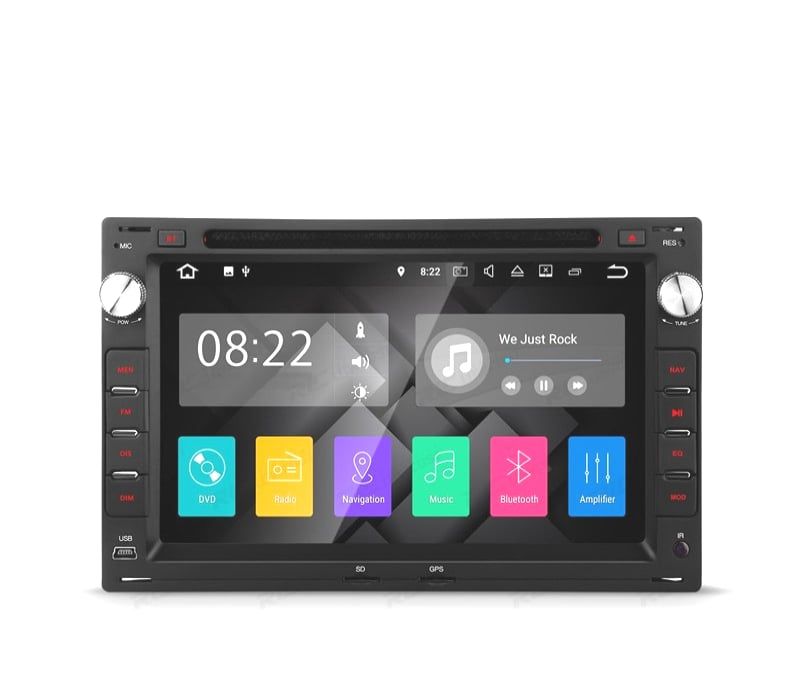 AUTO RADIO GPS ANDROID 10 PARA VOLKSWAGEN VW 7" USB GPS TACTIL HD