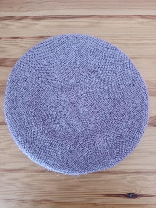 Beret moherowy handmade