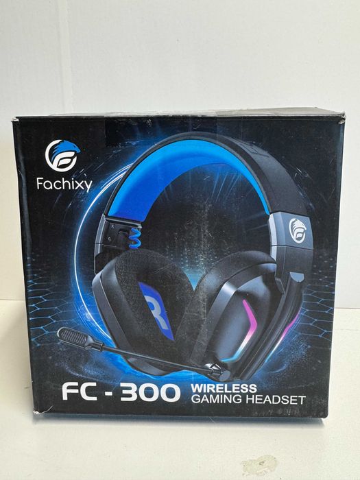 Słuchawki nauszne Fachixy FC300 gamingowe bluetooth 2,4ghz rgb