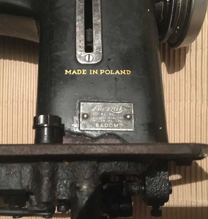 Maszyna do szycia Łucznik zabytek
