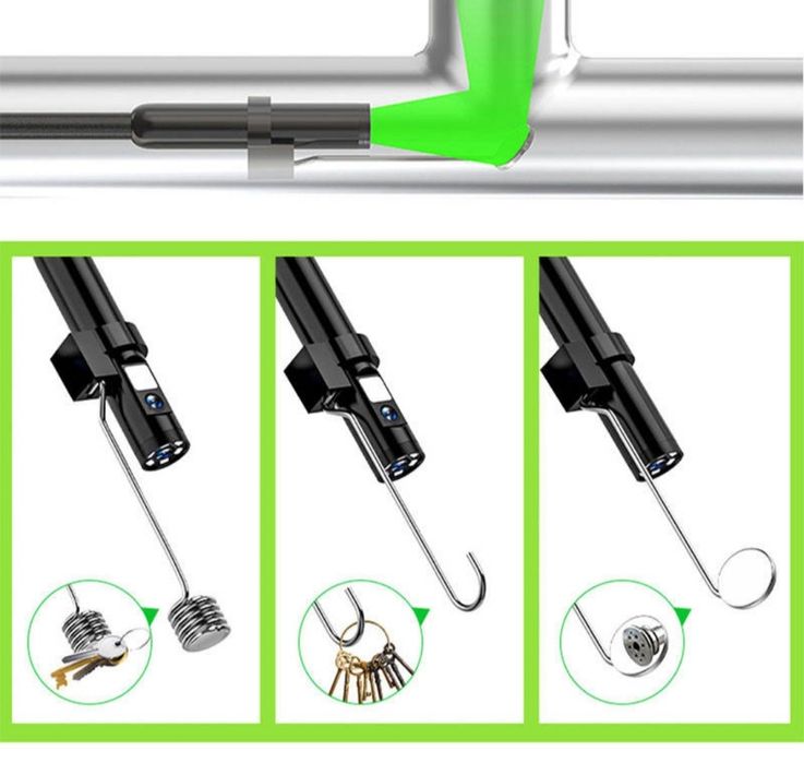 Wi fi inskam w600 2 камеры 8мм эндоскоп ендоскоп Бороскоп ios android