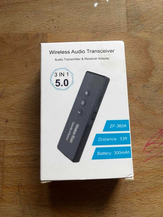 Универсальный Bluetooth-аудиотрансивер 3 в 1 (TX/RX/USB) ZF-360A