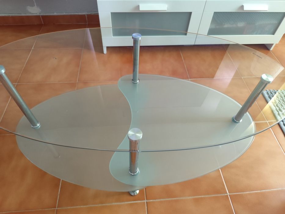 Mesa de Centro Vidro