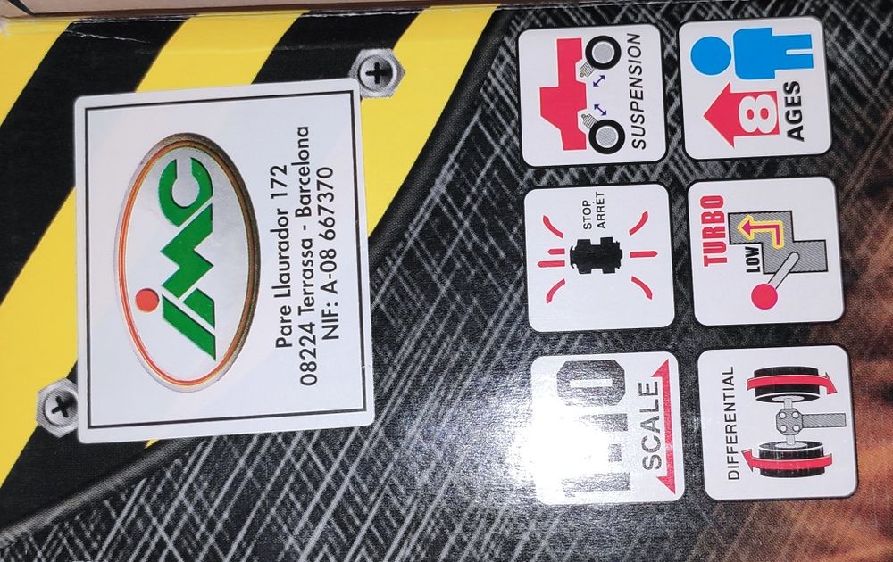 Modelo telecomandado com turbo NIKKO Project 4