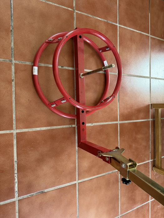 Máquina manual para trocar pneus