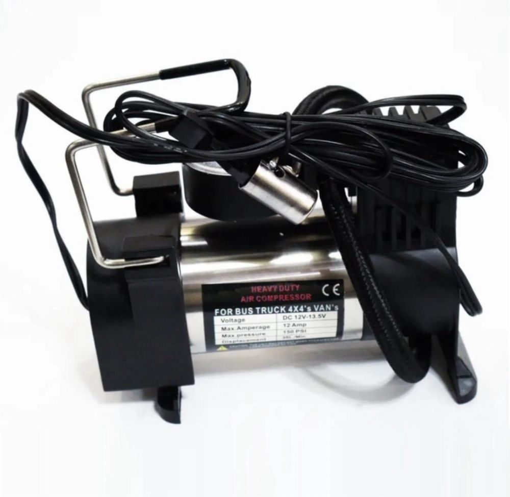 Компресор автомобільний Heavy Duty Air Compressor 150 PSI 12V: 499 грн ...