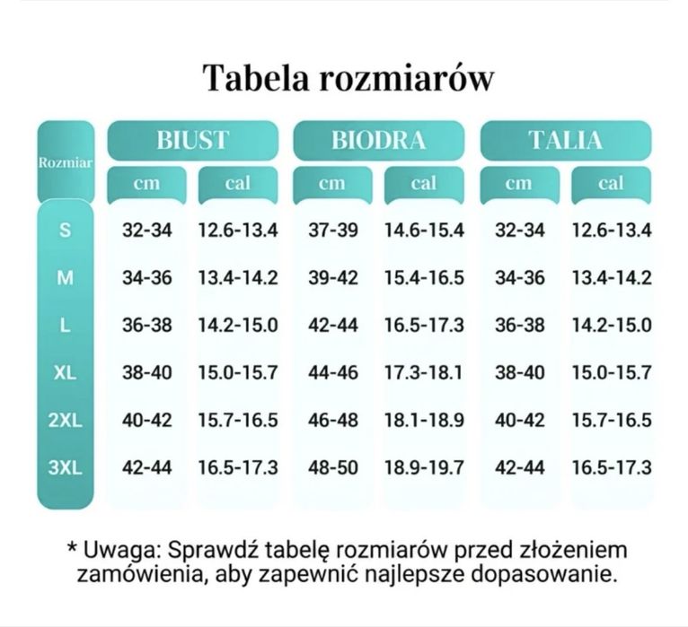 Stroj kapielowy rozmiar M