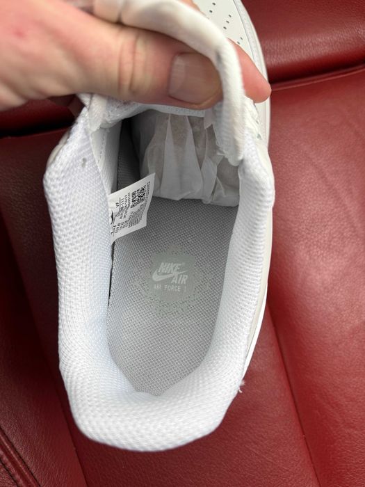 (ОПЛАТА ПІСЛЯ ОГЛЯДУ)Nike Air Force 1 Classic Premium White Найк Аір