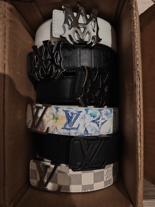 Paski, Louis Vuitton, Balenciaga, Amiri, Burberry, Dior i Maison Margiela