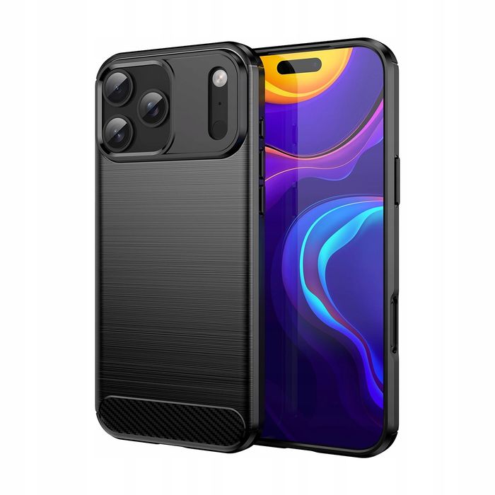 Etui Carbon Karbon Case Do Iphone 17 Pro Max Eleganckie Karbonowe
