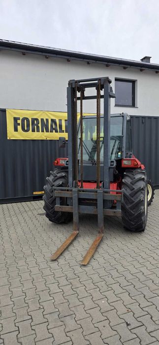 Terenowy wózek widłowy MANITOU BF M26-4 sprowadzony triplex napędy 4x4
