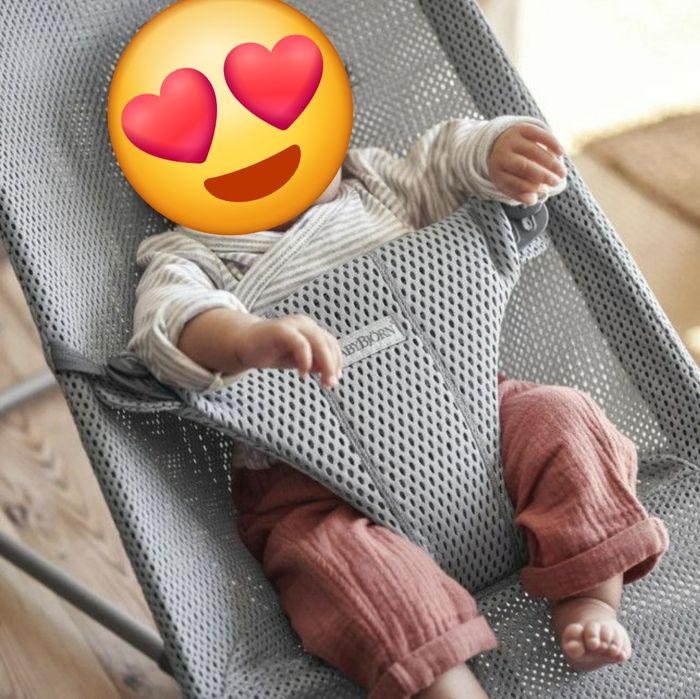 BabyBjörn Espreguiçadeira Bliss Mesh Grey