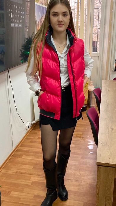 Жилет спортивний Kappа жіночий з двошаровим утеплювачем розміру М