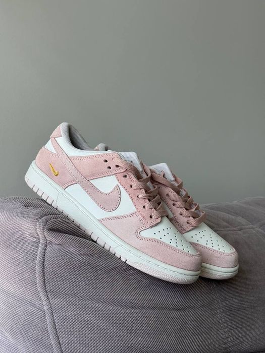 ‼️Жіночі кросівки Nike Dunk Low Pearl Pink Sail трендові жіночі кросівки найк данк рожеві