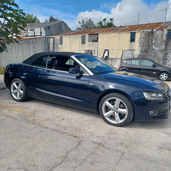 Audi A5 cabrio 2.0TFSI Quattro S-Line 211cv  Autom.c/ garantia