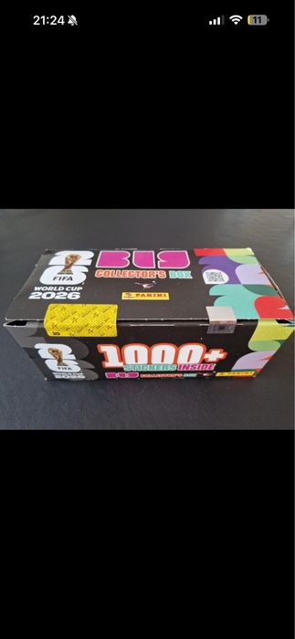 Big box collectorncom +1000 cromos e 3 extra stickers! Selada