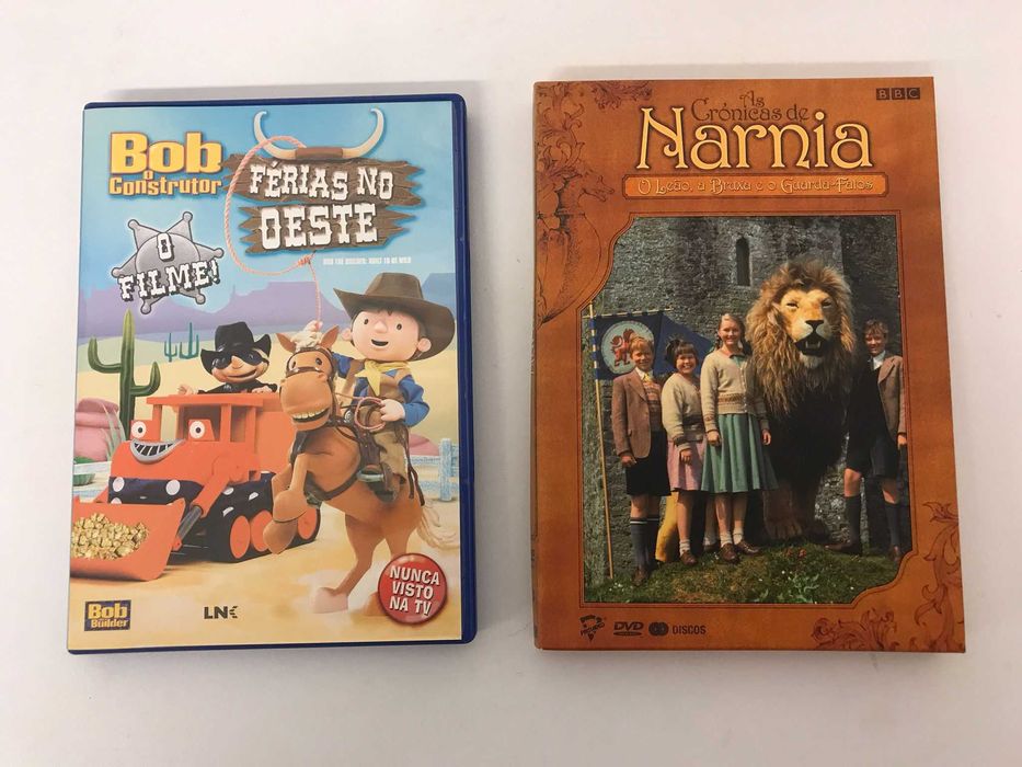 DVDs variados (música e filmes/séries)