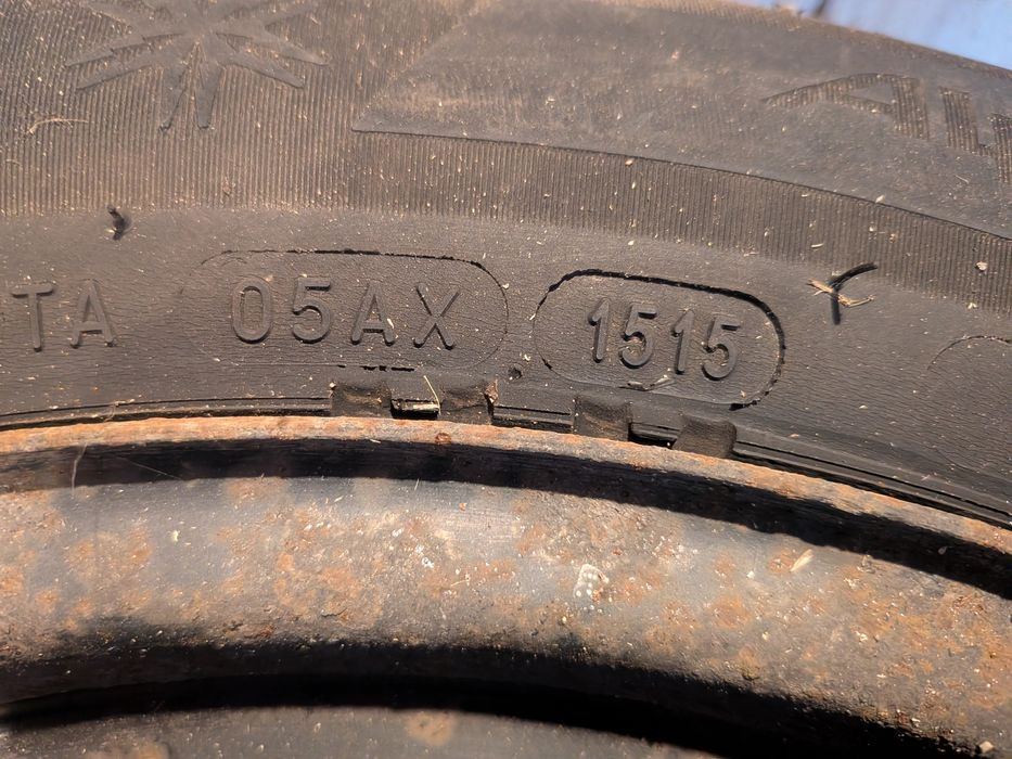 Koła do golfa 5 195/65/15 Michelin Alpin 5  6mm bieżnika!