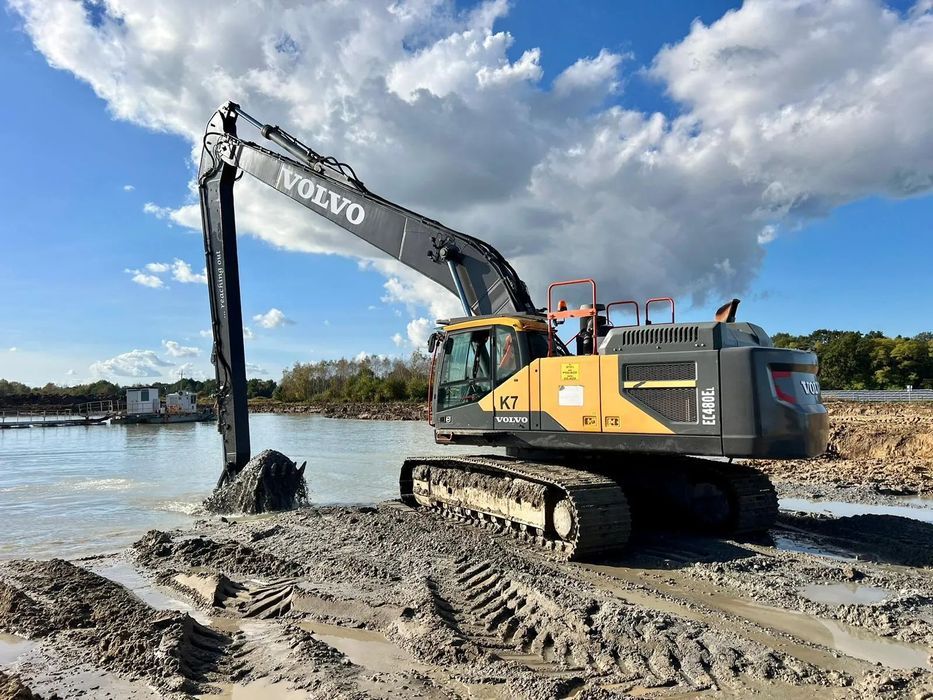 Volvo EC 480 EL  Koparka LONG VOLVO EC480 EL - okazja