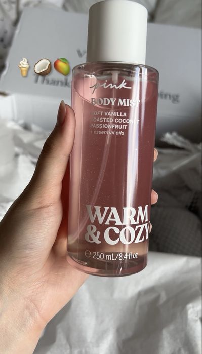 Mgiełka Warm&Cozy Victoria’s Secret Pink nowa