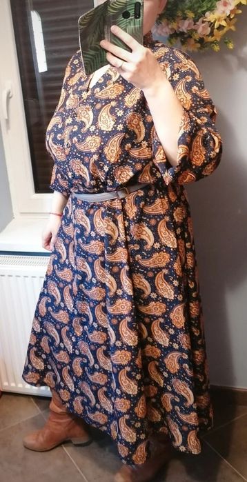 Sukienka w stylu Boho roz 4Xl
