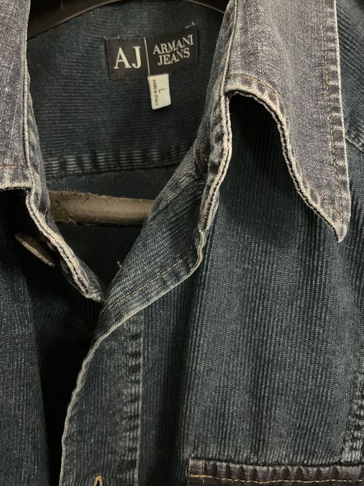 Camisa azul Armani Jeans slim