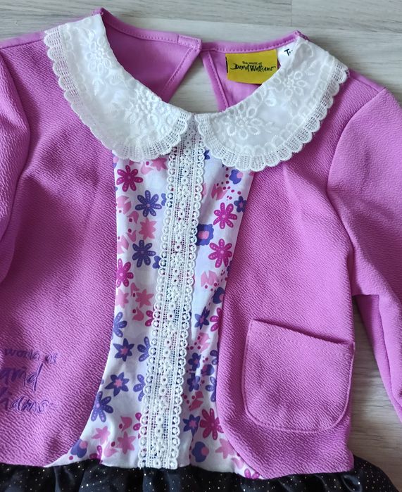 Tu David Walliams Gangsta Granny Babcia Rabuś kostium karnawałowy 128