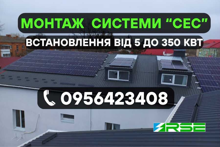 Сонячні батареї, сонячні панелі, зелений тариф!