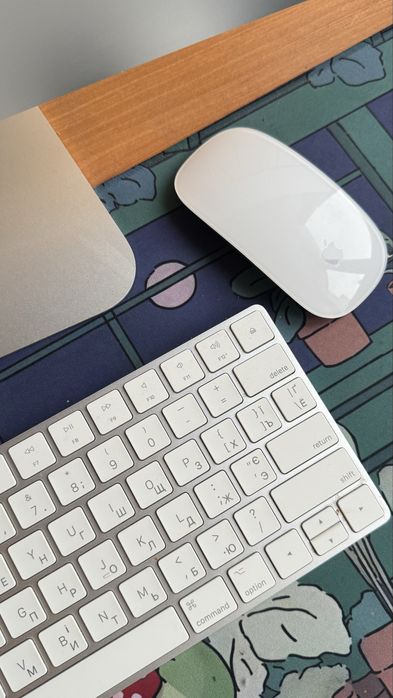 Apple iMac (Retina 5K, 27 дюйм., 2019 г. 1ТБ) з клавіаткрою та мишкою