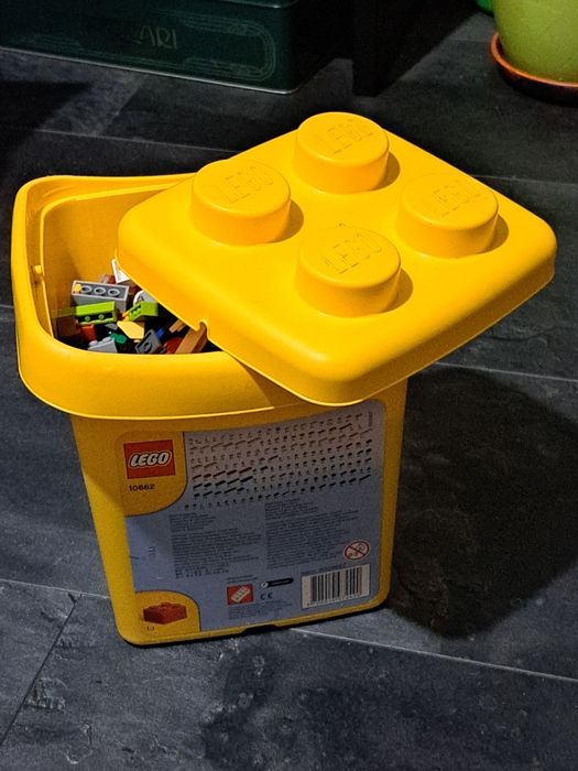 LEGO mix klocków +oryginalne pudełko