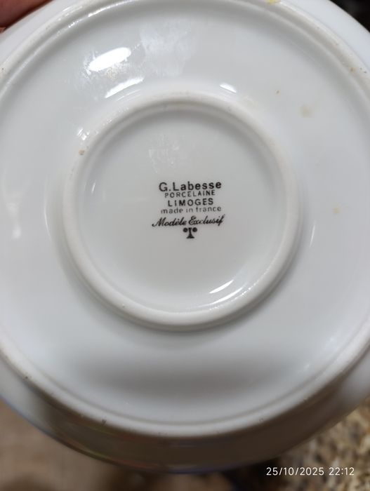 Prato banho maria em porcelana