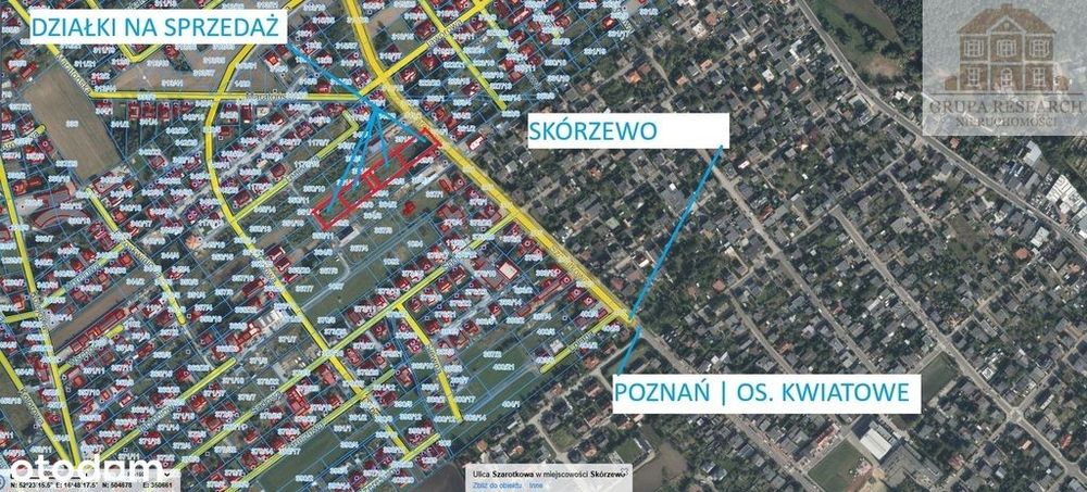 Działka budowlana przy granicy z Poznaniem. MPZP